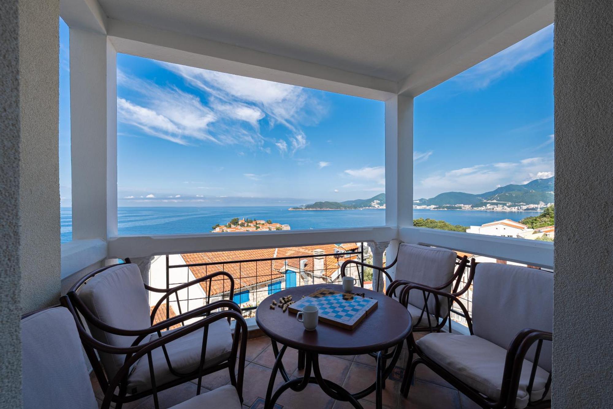 Hotel Adrovic Sveti Stefan Luaran gambar