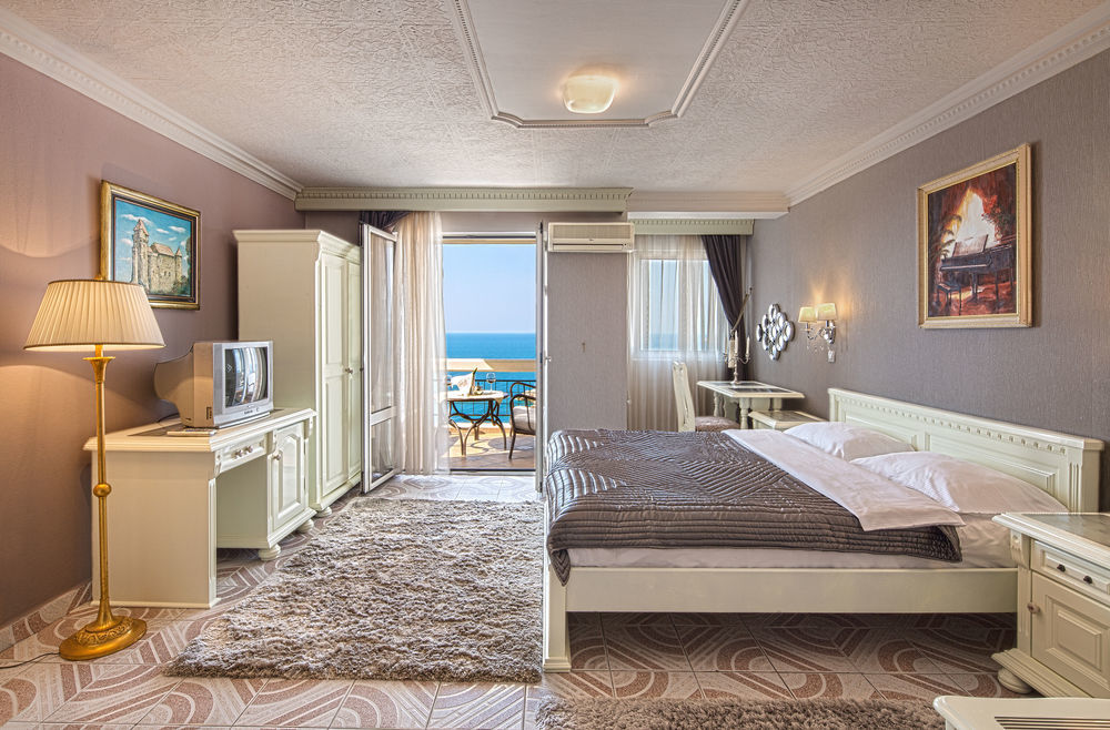 Hotel Adrovic Sveti Stefan Luaran gambar